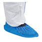 Couvre-chaussure jetable polyéthylène bleu emb / 100