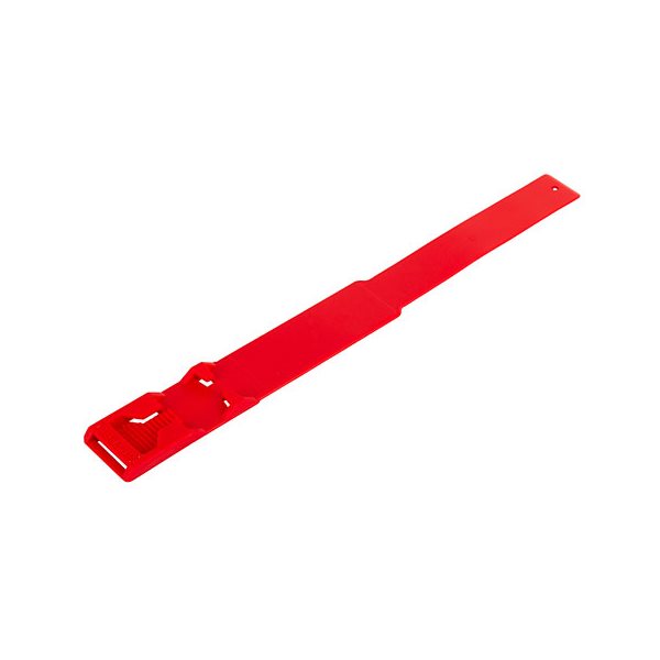 Euro Plastic leg band red blank