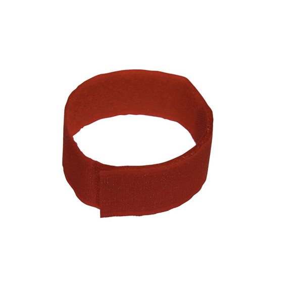 Velcro leg bands red pk / 10