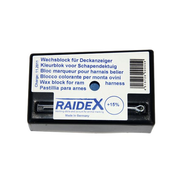 Bloc marqueur RAIDEX bleu