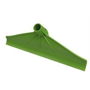 Racloir d'étable en PVC vert 40 cm