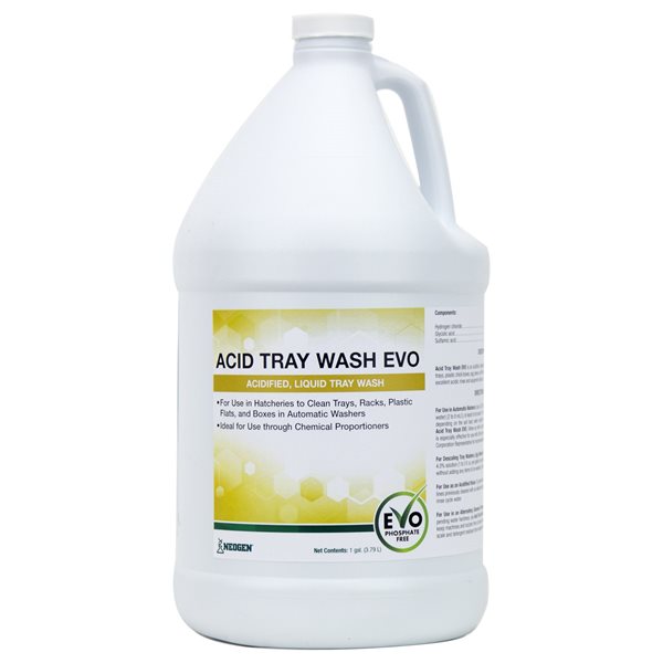 Acid Tray Wash EVO lave-plateau liquide acidifié 3.79 L