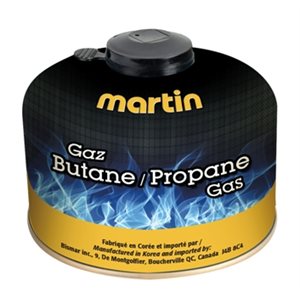 Gas cartridge propane / butane 230 g