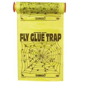 Pro Series Spider Web glue trap double-sided 12in x 23ft