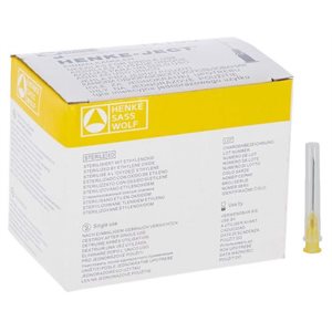 HENKE-JECT disposable needles plastic hub (PH)