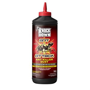 KNOCK DOWN ANT ATTACK poudre Anti-fourmis 200 g