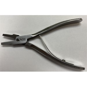 Pig tooth nippers thin jaws stainless steel 14 cm