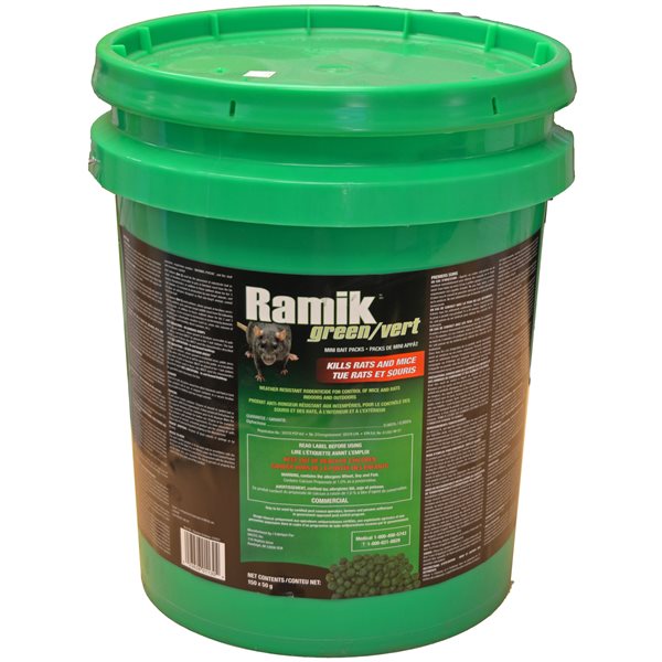 RAMIK GREEN Rodent Control Bait Packs pk / 125 x 50 g
