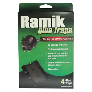 RAMIK Mouse Glue Trap pk / 4
