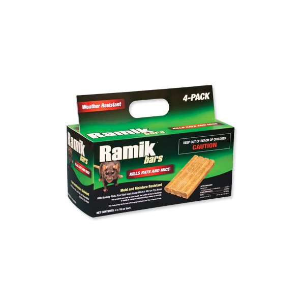 RAMIK Rodent Control Bars 4 x 453g