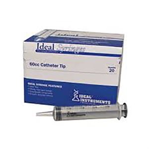 IDEAL 60 ml Catheter Tip disposable syringes box / 20